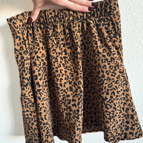 Leopard High Rise Skirt - Picture 2 of 4